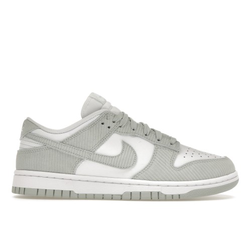 Кроссы Nike Dunk Low Light Silver Corduroy (W) - женская сетка размеров