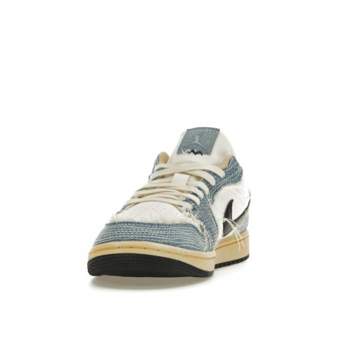 Кроссы Jordan 1 Low SE WRMK Sashiko Denim - мужская сетка размеров