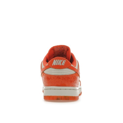 Кроссы Nike Dunk Low Cracked Orange (W) - женская сетка размеров