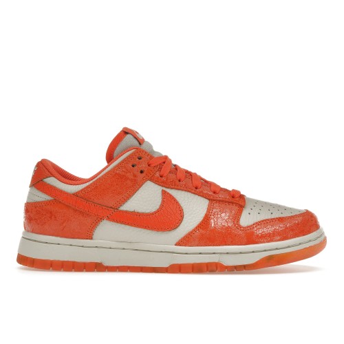 Кроссы Nike Dunk Low Cracked Orange (W) - женская сетка размеров