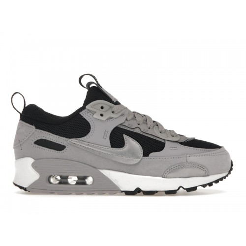 Кроссы Nike Air Max 90 Futura Pewter Black (W) - женская сетка размеров