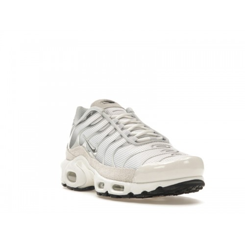 Кроссы Nike Air Max Plus Sail Pure Platinum Silver - мужская сетка размеров