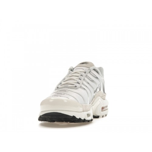 Кроссы Nike Air Max Plus Sail Pure Platinum Silver - мужская сетка размеров