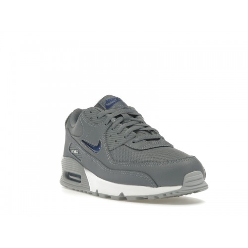 Кроссы Nike Air Max 90 Jewel Cool Grey - мужская сетка размеров