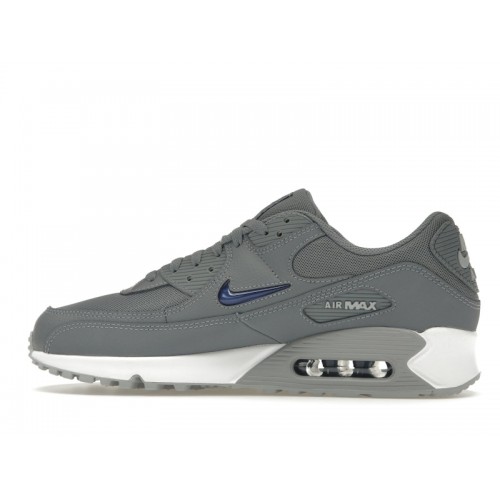 Кроссы Nike Air Max 90 Jewel Cool Grey - мужская сетка размеров