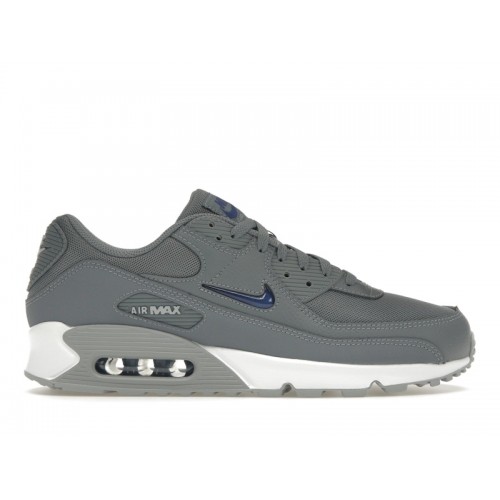 Кроссы Nike Air Max 90 Jewel Cool Grey - мужская сетка размеров