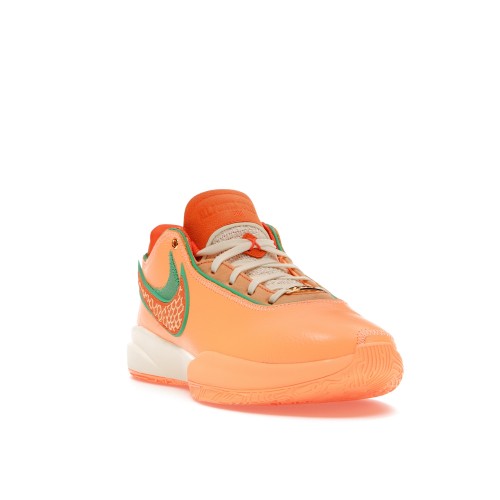 Кроссы Nike LeBron 20 FAMU Peach Cream - мужская сетка размеров