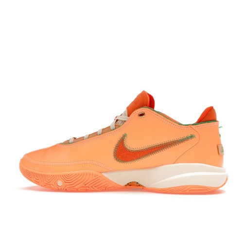 Кроссы Nike LeBron 20 FAMU Peach Cream - мужская сетка размеров