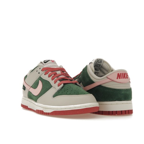 Кроссы Nike Dunk Low SE All Petals United Fir Green (W) - женская сетка размеров