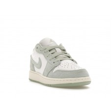 Подростковые Jordan 1 Low SE White Seafoam (GS)