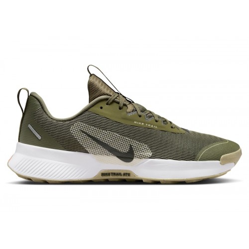 Кроссы Nike Juniper Trail 3 Medium Olive Desert Khaki White Sequoia - мужская сетка размеров