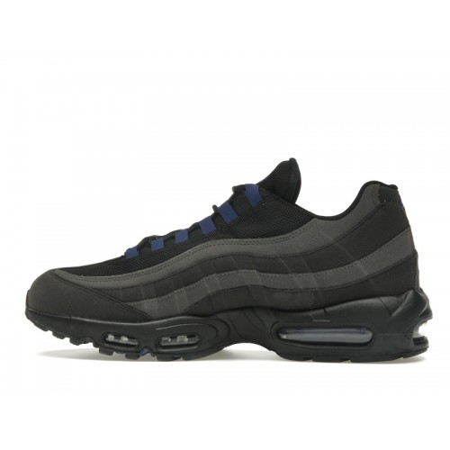 Nike Air Max 95 Jewel - Black Deep Royal - мужская сетка размеров
