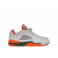 Подростковые Jordan 5 Retro Low Miami Hurricanes (GS)