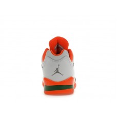 Подростковые Jordan 5 Retro Low Miami Hurricanes (GS)