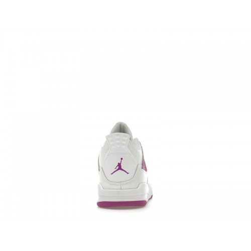 Кроссы Jordan 4 Retro Hyper Violet (PS) - детская сетка размеров
