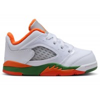 Кроссовки для малыша Jordan 5 Retro Low Miami Hurricanes (TD)