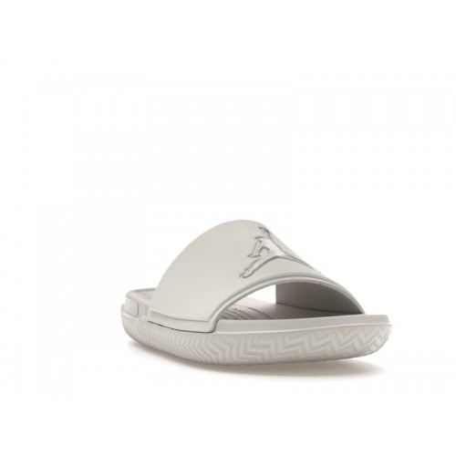 Jordan Jumpman Slide Neutral Grey Metallic Silver - мужская сетка размеров
