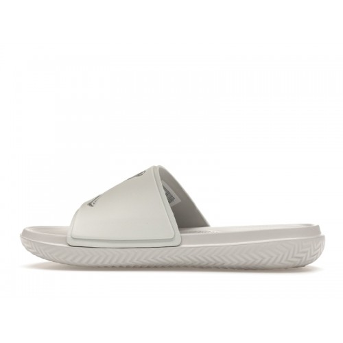 Jordan Jumpman Slide Neutral Grey Metallic Silver - мужская сетка размеров