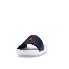 Jordan Jumpman Slide Midnight Navy White Gym Red
