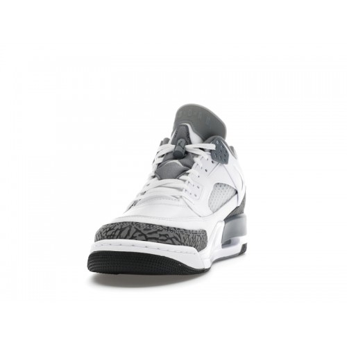 Кроссы Jordan Spizike Low Cool Grey Anthracite - мужская сетка размеров