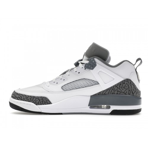 Кроссы Jordan Spizike Low Cool Grey Anthracite - мужская сетка размеров