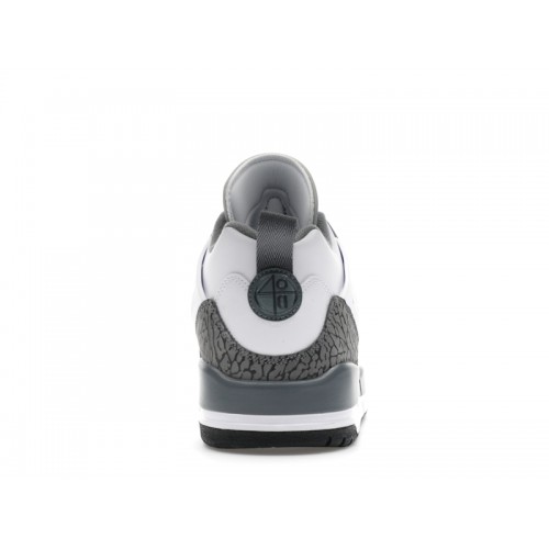 Кроссы Jordan Spizike Low Cool Grey Anthracite - мужская сетка размеров