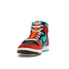 Кроссовки Nike SB Dunk High Diorr Greenwood Navajo Arts
