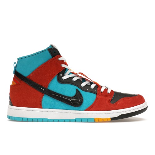 Кроссы Nike SB Dunk High Diorr Greenwood Navajo Arts - мужская сетка размеров