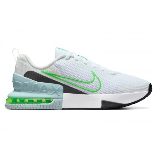 Nike Air Max Alpha Trainer 6 White Glacier Blue Green Strike - мужская сетка размеров