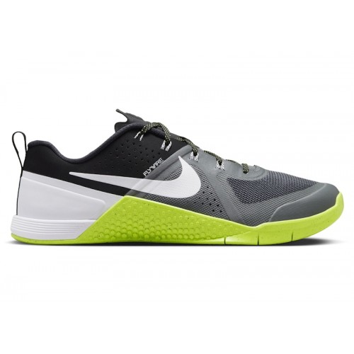 Кроссы Nike Metcon 1 OG Dark Grey Volt Black White - мужская сетка размеров
