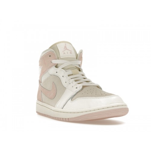 Кроссы Jordan 1 Mid SE Seersucker (W) - женская сетка размеров