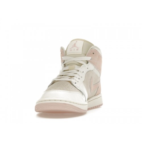Кроссы Jordan 1 Mid SE Seersucker (W) - женская сетка размеров