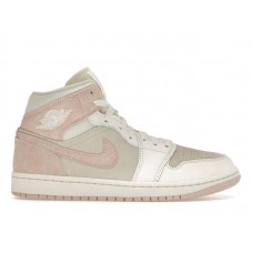 Женские кроссовки Jordan 1 Mid SE Seersucker (W)