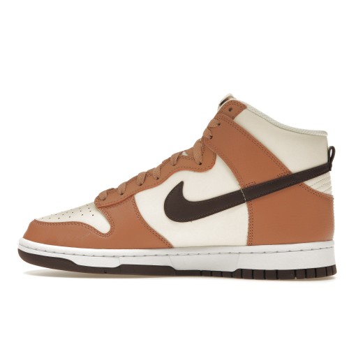 Кроссы Nike Dunk High Dusted Clay (W) - мужская сетка размеров