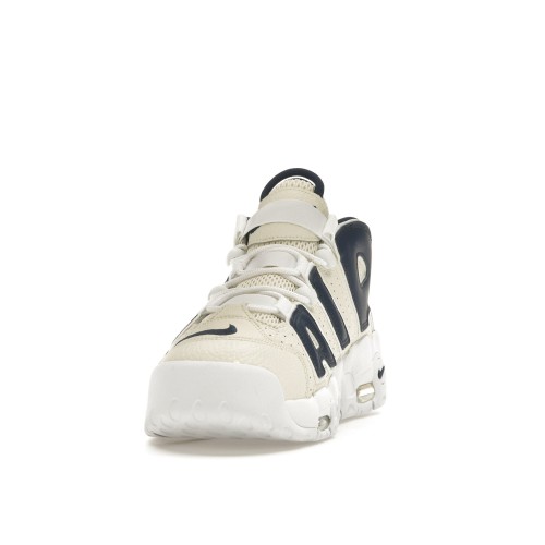 Кроссы Nike Air More Uptempo 96 Coconut Milk Navy (W) - женская сетка размеров