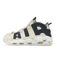 Женские Nike Air More Uptempo 96 Coconut Milk Navy (W)
