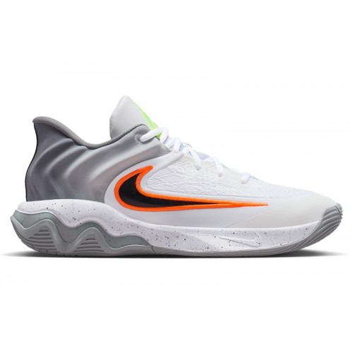 Nike Giannis Immortality 4 White Volt Wolf Grey Black - мужская сетка размеров