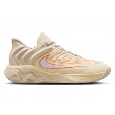 Кроссовки Nike Giannis Immortality 4 Light Khaki Alabaster Total Orange White