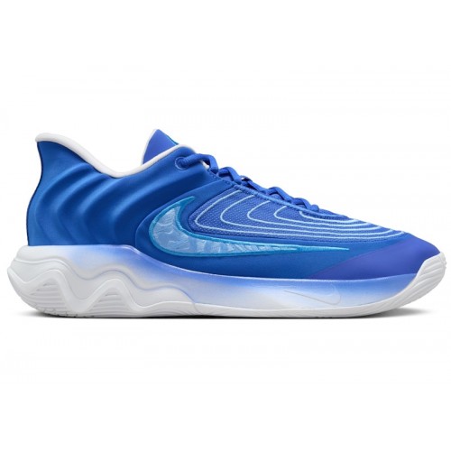 Кроссы Nike Giannis Immortality 4 Blue - мужская сетка размеров