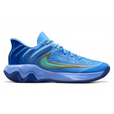 Nike Giannis Immortality 4 Royal Pulse Volt Hyper Turquoise
