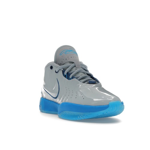 Кроссы Nike LeBron 21 Blue Diver (Translucent Blue Outsole) - мужская сетка размеров