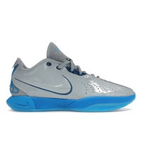 Кроссовки Nike LeBron 21 Blue Diver (Translucent Blue Outsole)