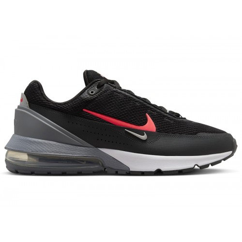 Кроссы Nike Air Max Pulse Black Bright Crimson - мужская сетка размеров