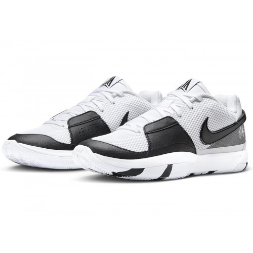 Кроссы Nike Ja 1 White Black - мужская сетка размеров