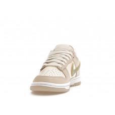 Женские кроссовки Nike Dunk Low Pale Ivory Oil Green (W)