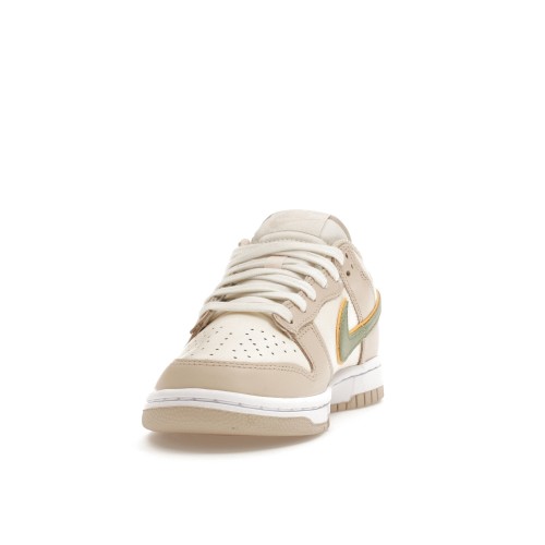 Кроссы Nike Dunk Low Pale Ivory Oil Green (W) - женская сетка размеров