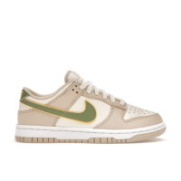 Женские кроссовки Nike Dunk Low Pale Ivory Oil Green (W)