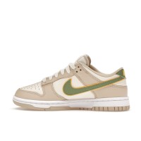 Женские кроссовки Nike Dunk Low Pale Ivory Oil Green (W)