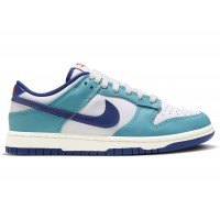 Женские кроссовки Nike Dunk Low Teal Nebula Deep Royal (W)