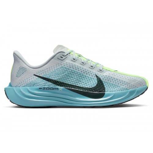 Кроссы Nike ZoomX Pegasus Plus Pure Platinum Denim Turquoise - мужская сетка размеров